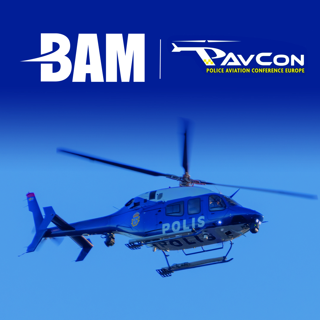 Bromma Air Maintenance attending PAvCon Europe 2026 public safety aviation conference in M&aacute;laga, Spain
